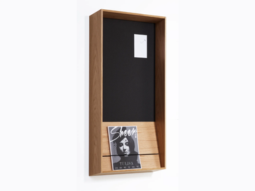 SLOPE - Wall-mounted one-sided display unit by Karl Andersson - view 2